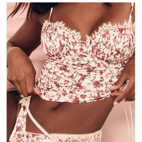 For Love And Lemons Other - For Love and Lemons Melrose Pleated Bustier